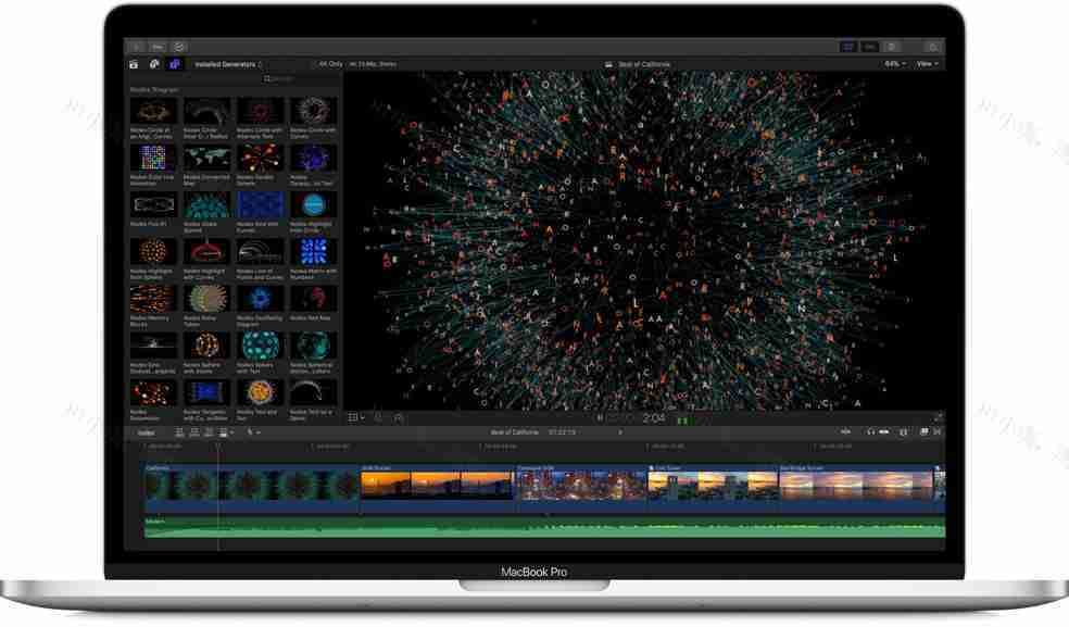Final Cut Pro X 10.4.10免激活版 Fcpx剪辑软件